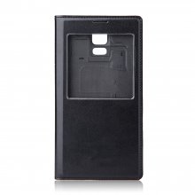 Protective Flip Cover Case for Samsung GALAXY S5 Smartphone Black
