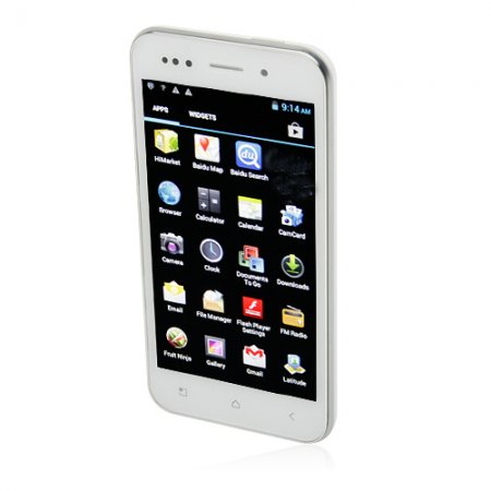 ZOPO ZP500 Libero Ultra-slim Smart Phone 4.0 Inch IPS Screen Android 4.0 MTK6575 - White