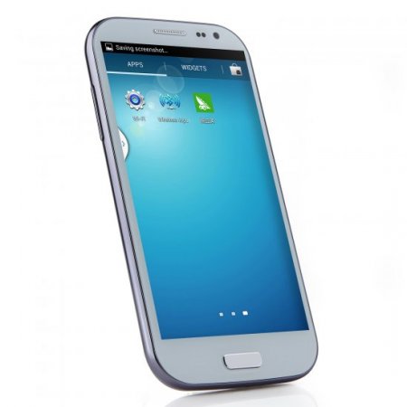 Feiteng H9500 S4 Smartphone Android 4.2 MTK6582 5.0 Inch HD Gorilla Glass OTG- White