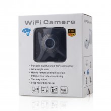 EasyEye HD 720P WiFi Camera & Car DVR IP Camera for iPhone Android Smartphone Black