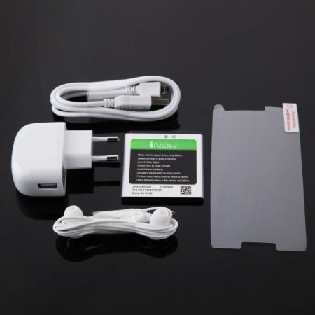 iNew i3000 Smartphone Android 4.2 MTK6582 Quad Core 5.0 Inch HD Screen 1GB 4GB White