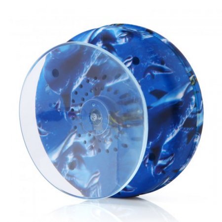 Mini Waterproof Stereo Wireless Bluetooth Speaker Handsfree with Suction Cup Blue Ocean