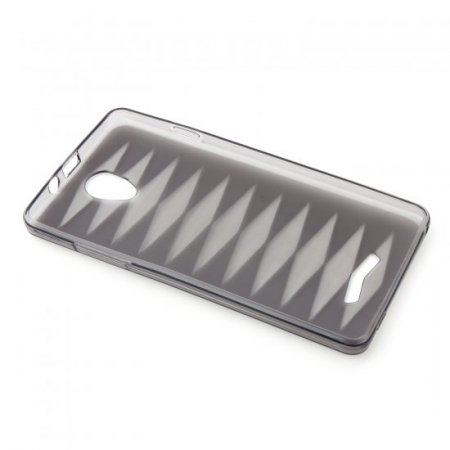 Original Silicone Back Case Back Cover for UHAPPY UP520 Smartphone Black