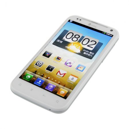 ThL W3+ Smart Phone 4.5 Inch 720P IPS Screen Android 4.0 MTK6577 1G RAM 3G GPS WiFi- White