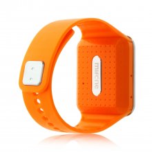 MIFone W15 2.5D Sapphire Glass Smart Bluetooth Watch 1.5"Screen TPSiV Safe Strap Orange