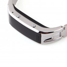 Elephone W1 Smart Bracelet Bluetooth Watch Pedometer Call Message Sync - Sliver