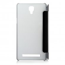 Original Leather Flip Cover Case for Mlais M52 Smartphone Black