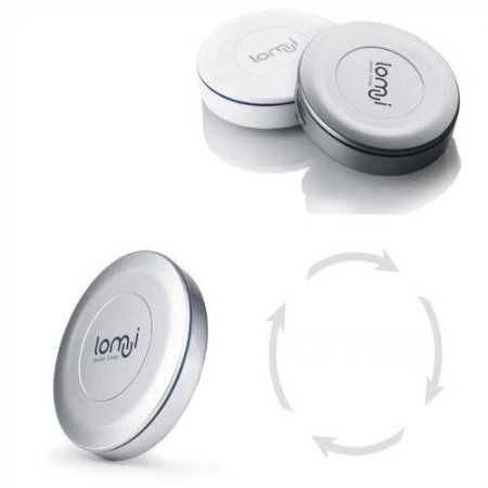 Lomui L441 4400mAh Circular Rotation Power Bank for Mobile Phone iPhone4 iPad 2 Color Random