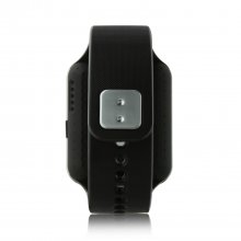 MIFone W15 2.5D Sapphire Glass Smart Bluetooth Watch 1.5" Screen TPSiV Safe Strap Black