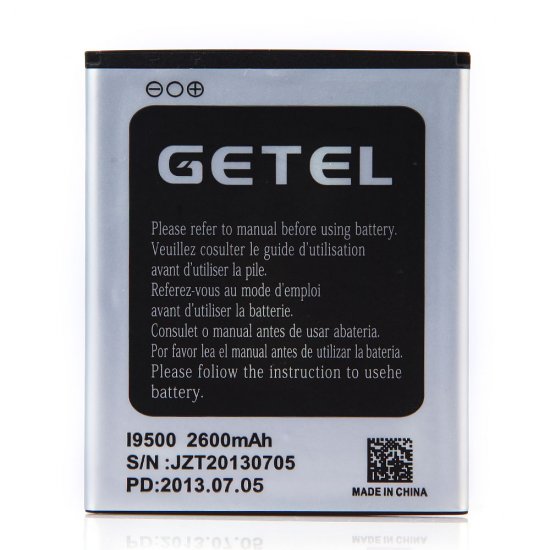 2600mAh Original Battery for I9500 Smartphone