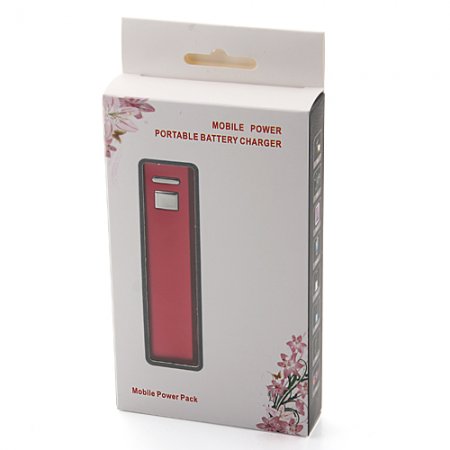 Portable 2600mAh Power Bank for Mobile Phone 6-Colors