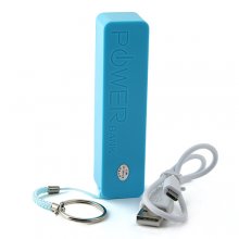 Portable 2600mAh Power Bank for Smartphone- Random in Color