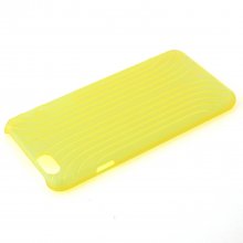 Shell Style Hard Back Case Cover for iPhone 6 Transparent Yellow