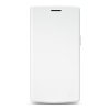 Original PU Leather Flip Cover Stand Case for Oneplus One Cellphone White