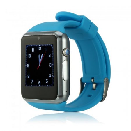 ZGPAX S79 Smart Watch Phone 1.54 Inch Touch Screen Bluetooth Camera FM Blue