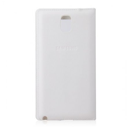 Protective Flip Cover Case for Samsung GALAXY Note 3 Smartphone White