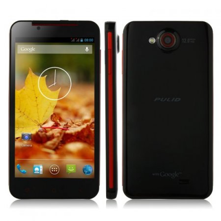 Pulid F17 Smartphone 2G 32GB 5.0 Inch HD IPS Screen MTK6589T Android 4.2 3G- Black