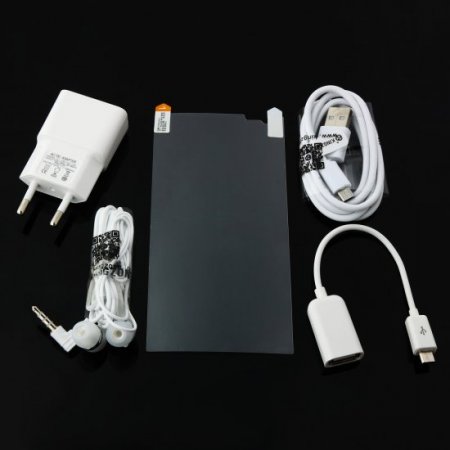 KINGZONE N3 4G LTE Android 4.4 Quad Core 5.0 Inch NFC Fingerprint Identification- White