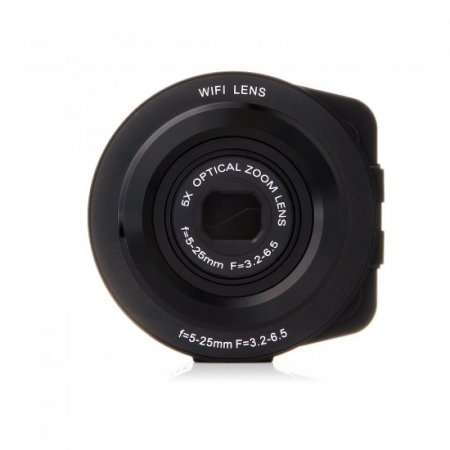 AMKOV Sangmax SP-W501 Wireless WiFi Direct 5X Zoom 14MP Lens Camera Self-timer Black