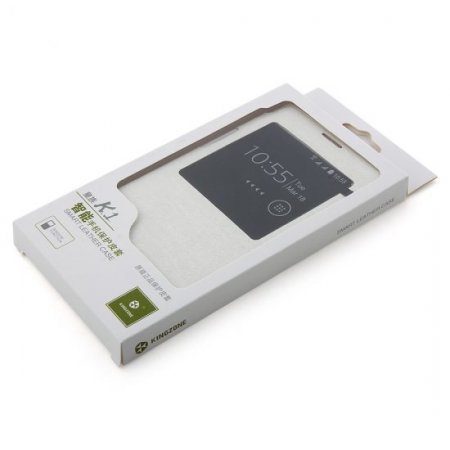 Original S-View Flip Cover Case Protective Case for KINGZONE K1 Smartphone