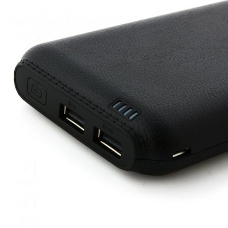 Cager B20000 Double USB Port 20000mAh Smart Power Bank For Smartphones Tablet PC Black