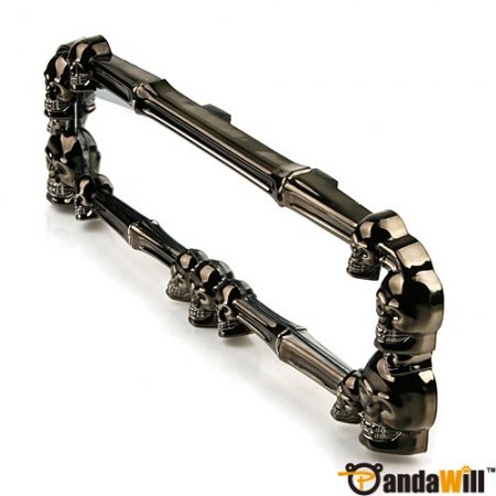 Skull Head Decorations Wide Angle Car Rearview Mirror 2 Color discount