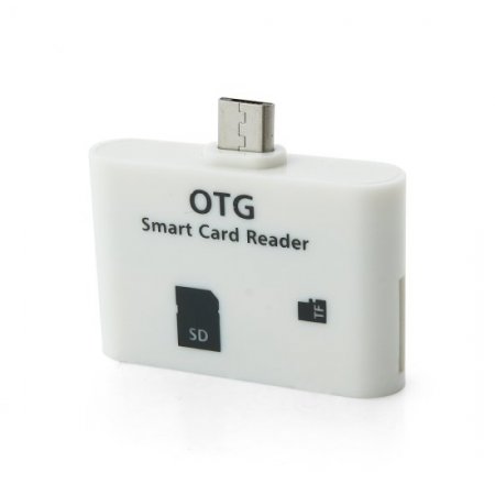 Muti-functional OTG Cable & Memory Card Reader Connection Kit for Smartphone Tablet PC