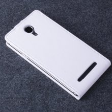 Flip Leather Cover Stand Case for ECOO E02 Pro Shinning Smartphone White