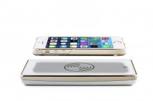 UP1 Portable Qi Wireless Charging Transmitter with 6000mAh Bulit-in Battery LED Black