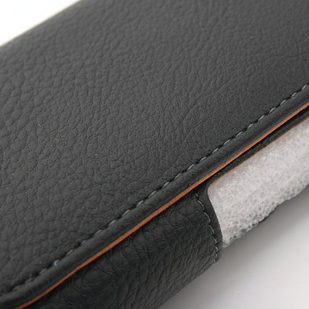 Magnetic Closure Protective Leather Case Cover for Samsung i9082 Black