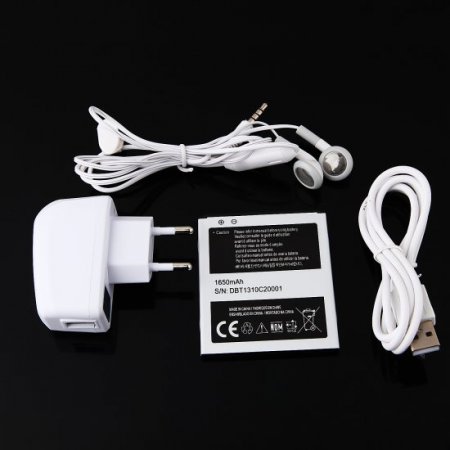 Tengda 9006 Smartphone Android 4.2 MTK6582 Quad Core 5.0 Inch Gesture Sensing 3G White