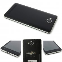 JIAKE V10 Smartphone Android 4.4 MTK6572W Dual Core 3G Smart Wake GPS 5.0 Inch - Black