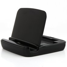 Portable Multi Function Sync Charger Dock with USB Cable for Samsung Galaxy S4 Black