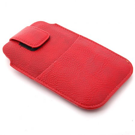 Portable H Style Insert Belt Leather Case Cover for Samsung Galaxy S4 I9300