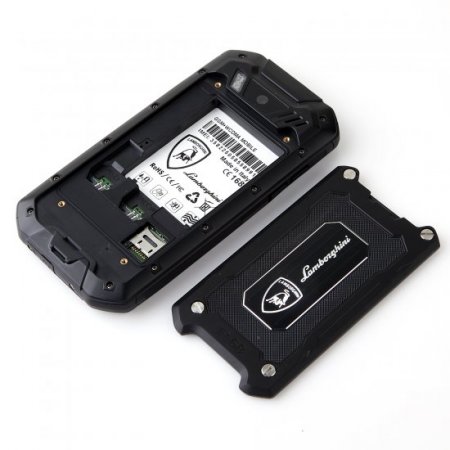 Tengda V12 Smartphone IP68 MTK6589T 4.5 Inch HD IPS Screen Android 4.2 - Black