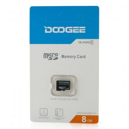 3pcs Accessories(S-View Flip Cover+8GB TF Card+ Screen Protector) for DOOGEE DG800