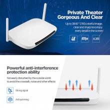 Leadcool Q9 French Arabic IPTV Box Android 9.0 4K Medai Player