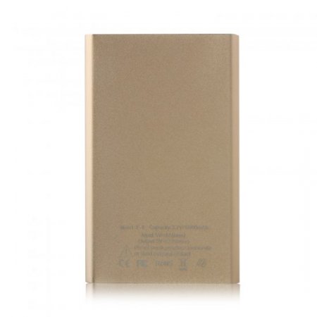 IHT P-8 8000mAh High Capacity Power Bank for Smartphone Tablet PC Gold