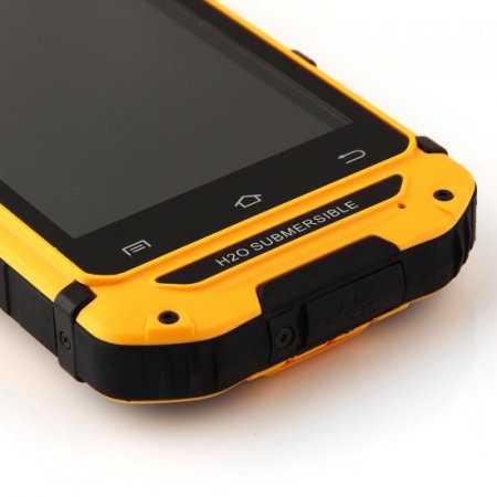 Tengda V6 Smartphone IP68 Android 4.2 MTK6572 4.0 Inch WiFi Yellow