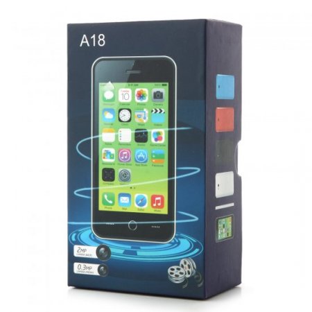 Tengda A18 Smartphone Android 4.2 MTK6572W 4.0 Inch 3G GPS Play Store Blue