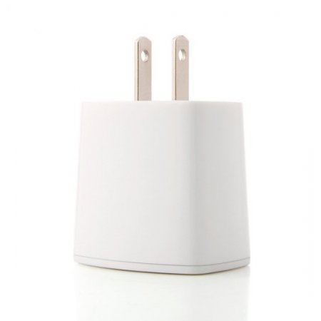 Dual USB 2.1A 10W AC Travel Wall Charger for iPhone iPad Smartphone White