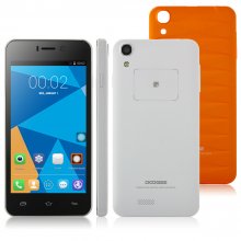 DOOGEE VALENCIA DG800 Smartphone Creative Back Touch MTK6582 4.5 Inch OTG Orange