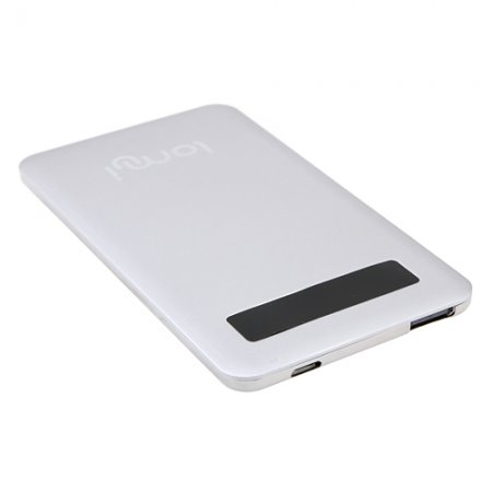 Lomui L401 4000mAh Ultrathin Mobile Power Smarter Energy Arctic Silver