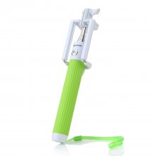 All-in-one Extendable Bluetooth Monopod One-click Photographic Selfie Stick Green