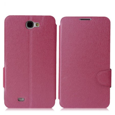 Protective Flip Cover Stand Leather Case for Samsung Note Ⅱ 6 Colors