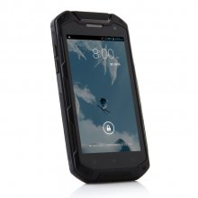 Tengda V12 Smartphone IP68 MTK6589T 4.5 Inch HD IPS Screen Android 4.2 - Black