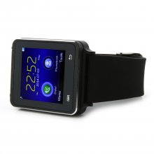 Iradish I7 Smart Bluetooth Watch Touch Screen for Android Devices 1.54 Inch - Black
