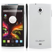 Cubot X6 Smartphone MTK6592 5.0 Inch OGS Screen 1GB 16GB Android 4.4- White