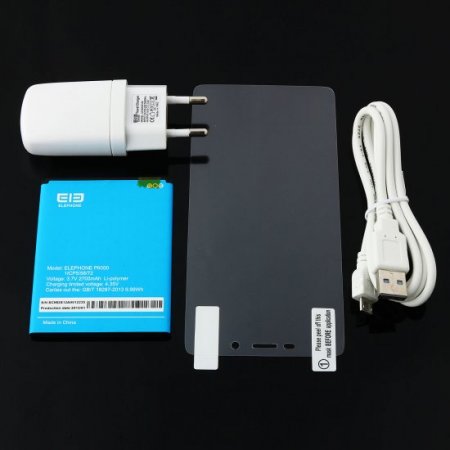 Elephone P6000 Smartphone Android 5.0 64bit MTK6732 Quad Core 5.0 Inch 2GB 16GB White