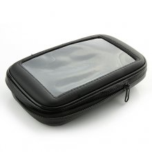 Bicycle Motorcycle Phone Holder Waterproof Bag for Samsung Galaxy S4 Black